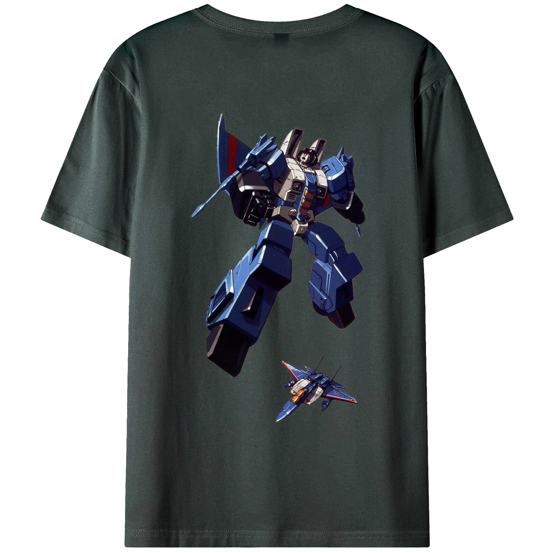 （画像用）  綿100％ メンズ半袖Tシャツ（バックプリント） 通気性